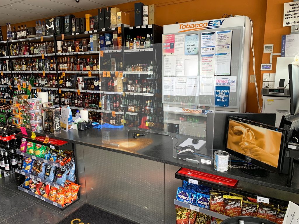 Counter Acrylic Barriers