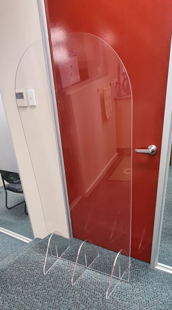 Door Acrylic Shield