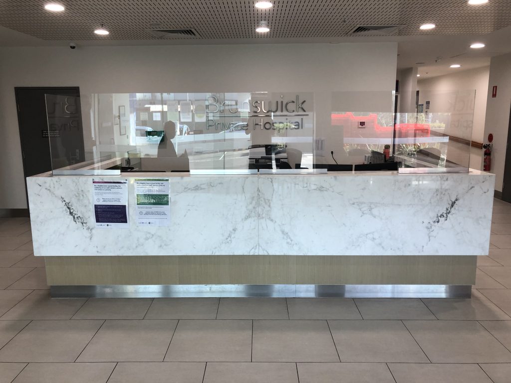 Safety Acrylic Divider