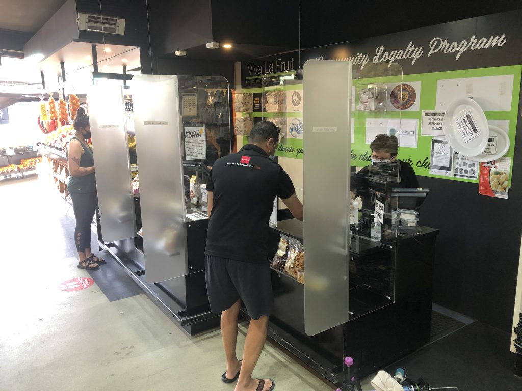 Acrylic Shelf Divider