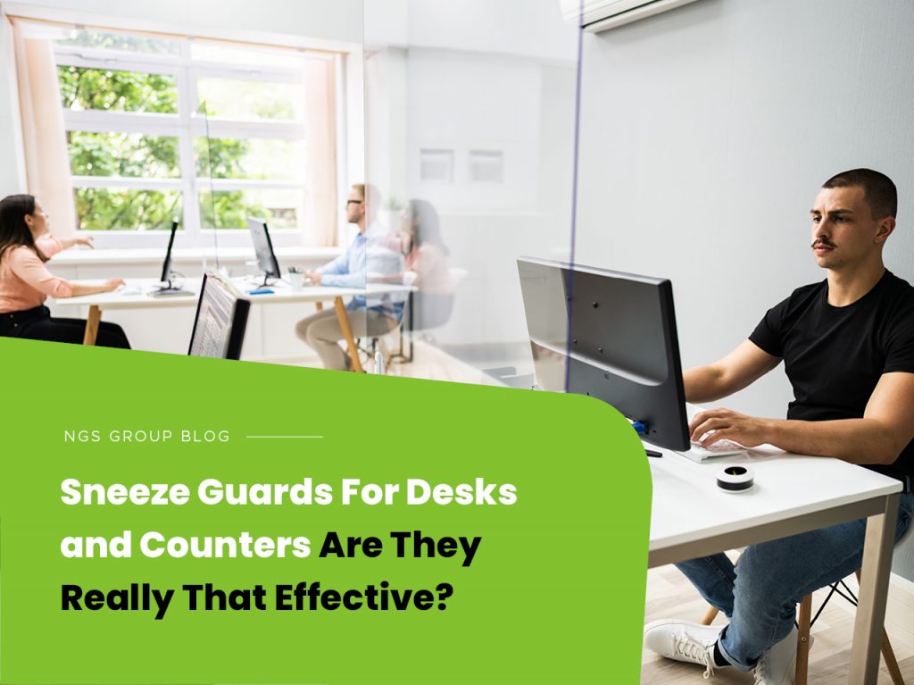 Sneeze Guard for Desk